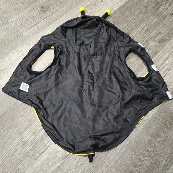 Vibrant Life Yellow & Black Hooded Bumble Bee Halloween Pet Dog Costume Dress Up - Picture 4 of 9